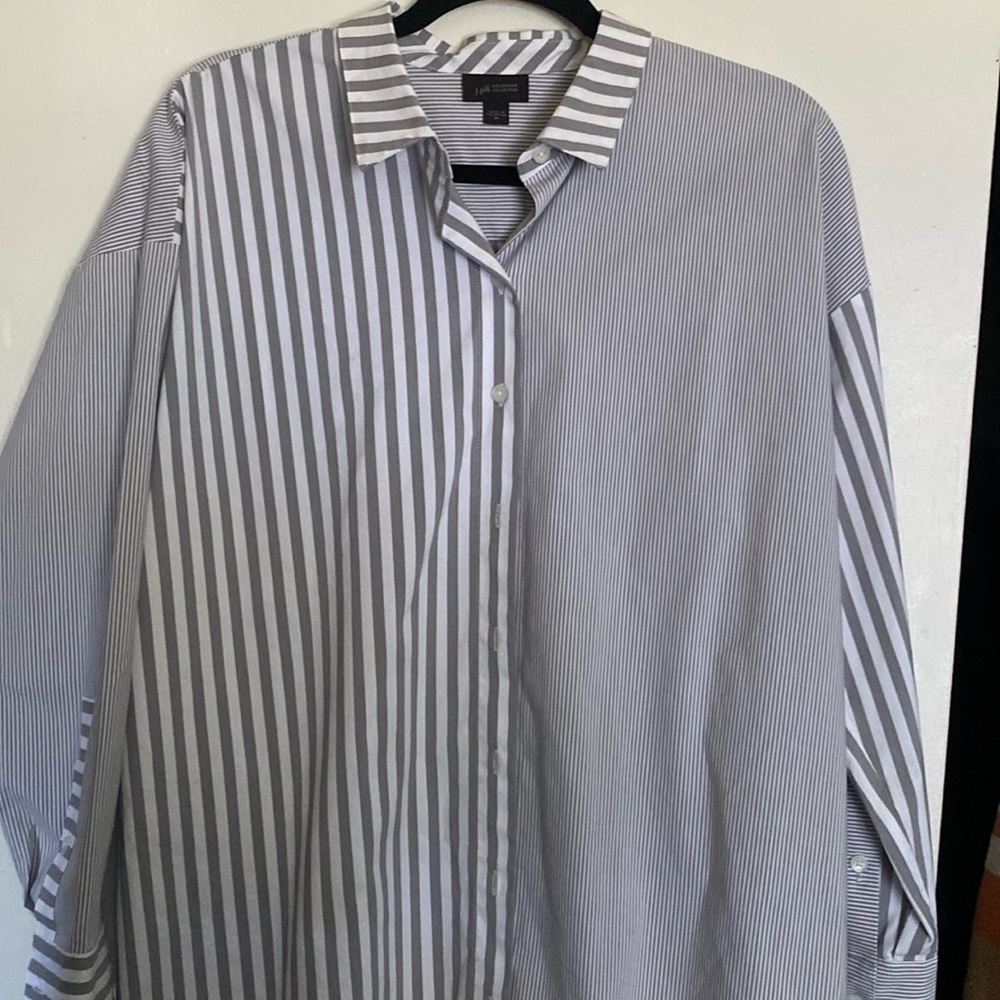 J.Jill strip blouse